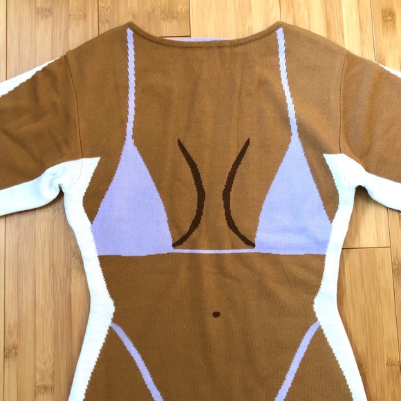 💸sold💸 Fashion Brand Company Bikini Knit Dress S - Picture 2 of 6